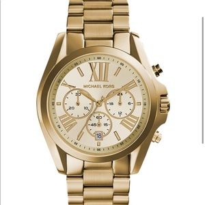Michael Kors gold tone Bradshaw watch